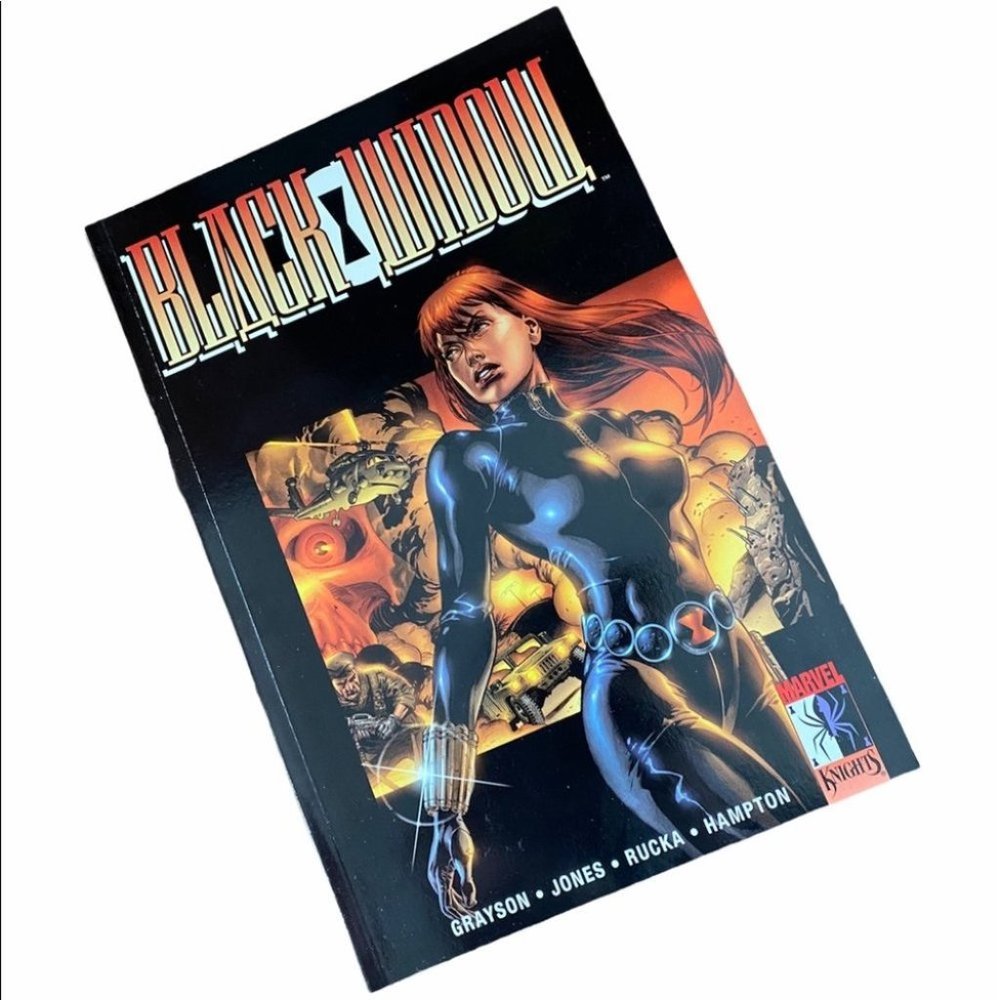 BLACK WIDOW MARVEL KNIGHTS PAPERBACK